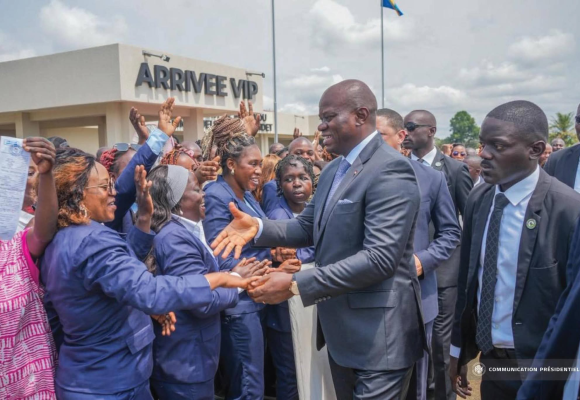 Image1 Ogooué-Ivindo : le Chef de l’État évalue et impulse la dynamique des projets structurants